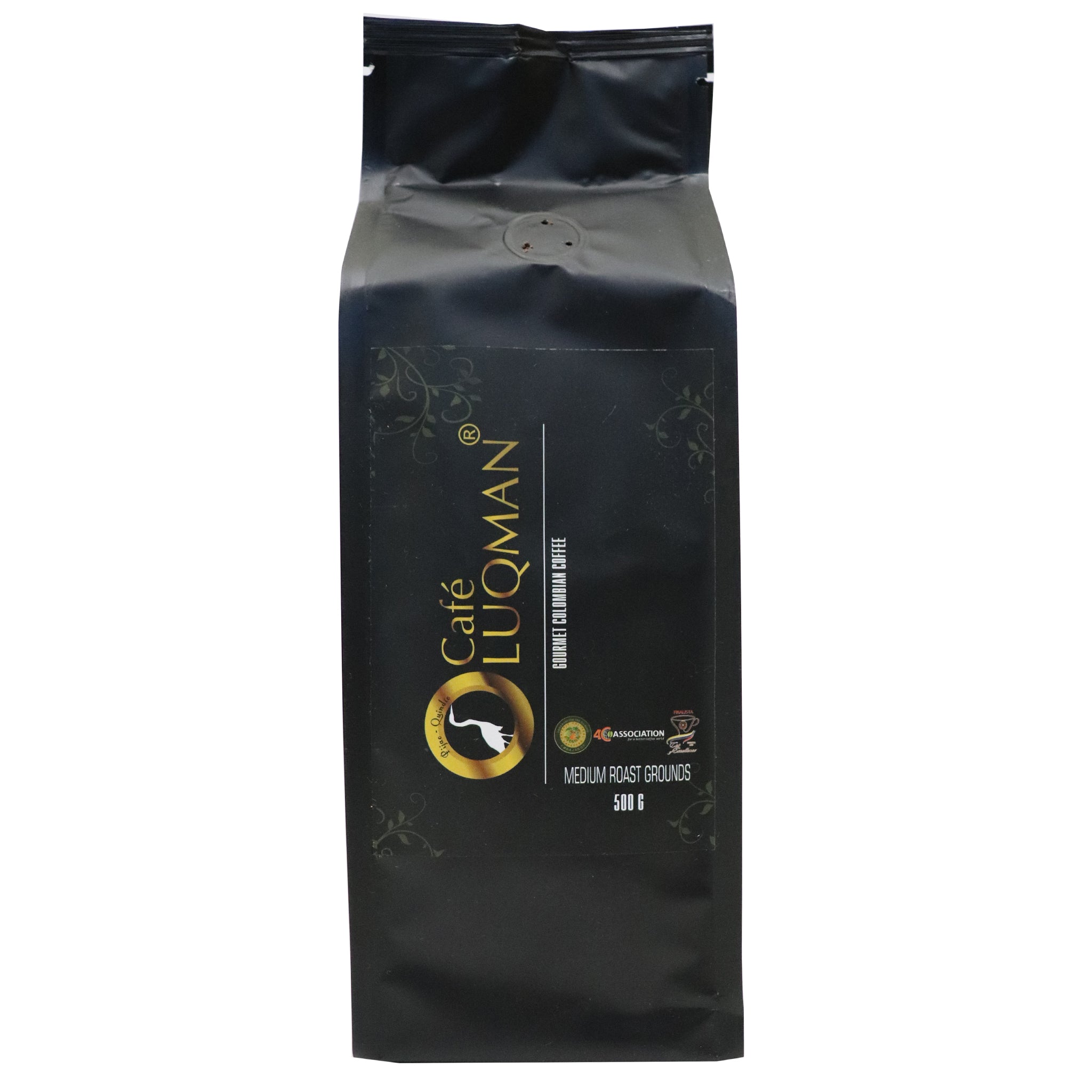 Gourmet Colombian Coffee GROUNDS (Medium Roast) – Cafe Luqman